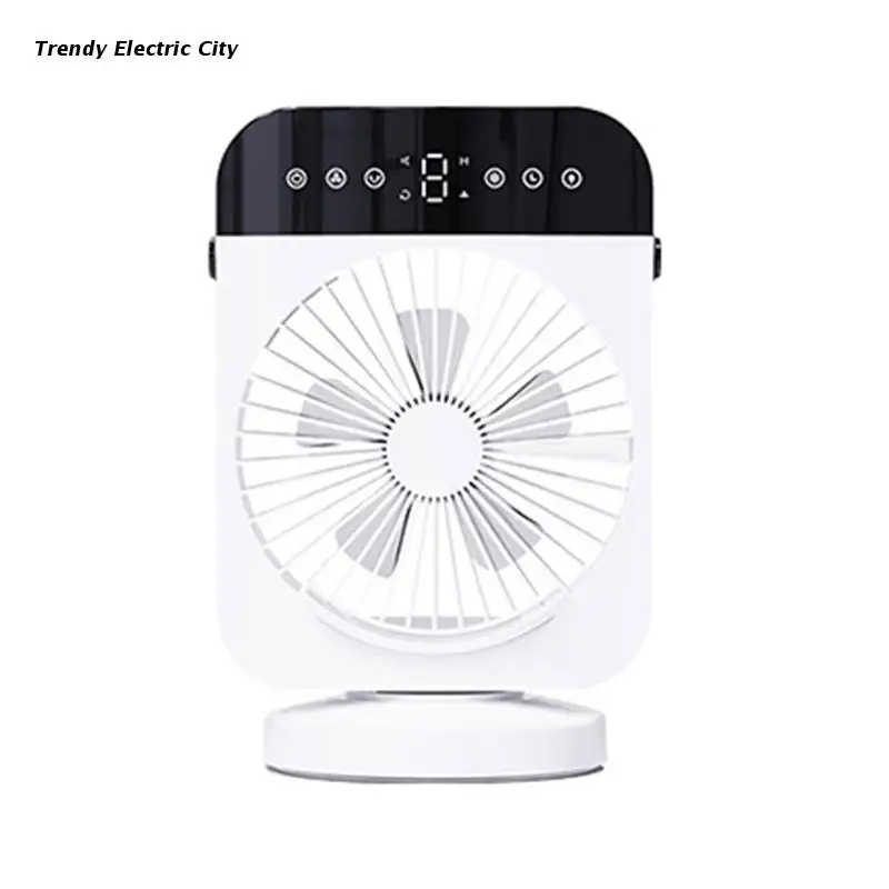 R9CD Multifunctional Desk Fan Mini Evaporative Air Cooler Portable Air Conditioner