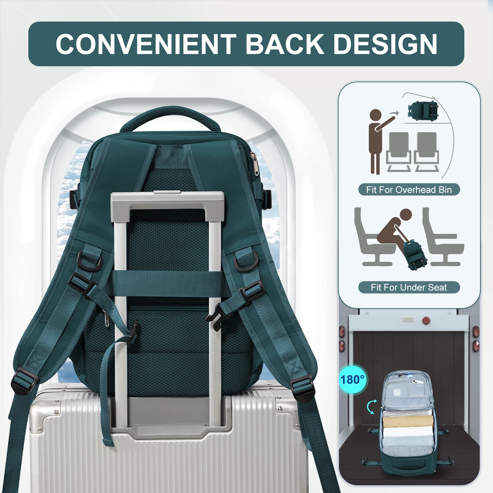 Водонепроницаемый Дорожный Рюкзак Cabina 40x20x25 Нейлоновая Сумка Для Ноутбука