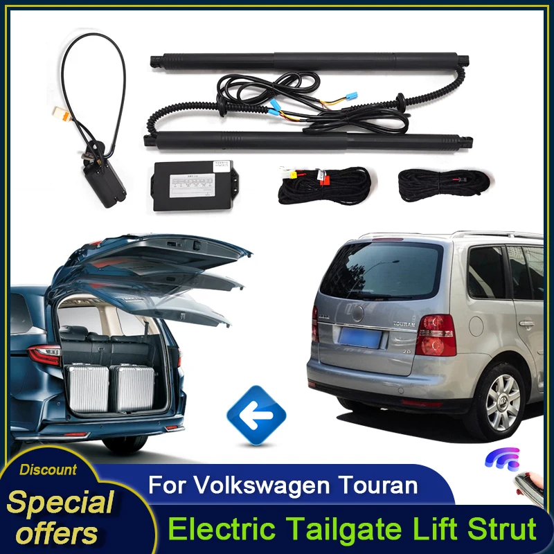 Для Volkswagen VW Touran 2010 ~ 2015 Автомобильный Электрический фотоподъемник стойка задний