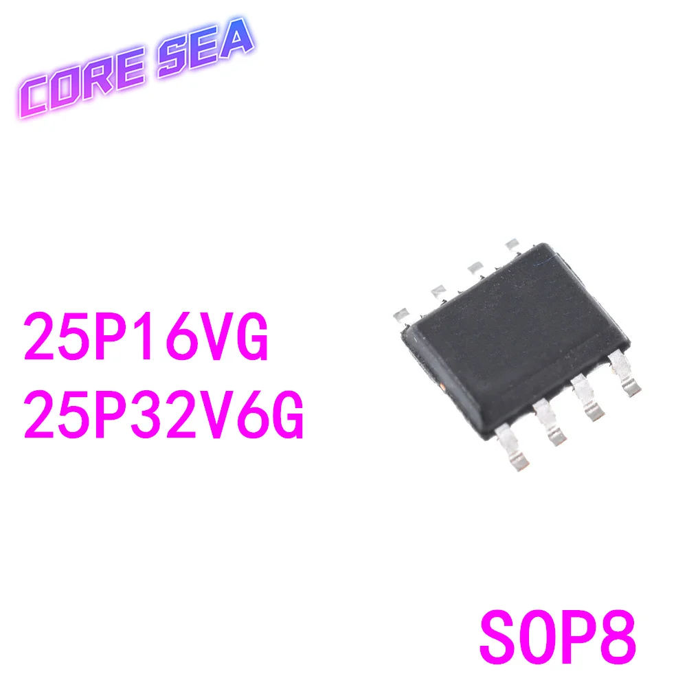

10PCS 25P16VG 25P32V6G M25P16 P32 VMW6TG 5.2MM wide body SOP8