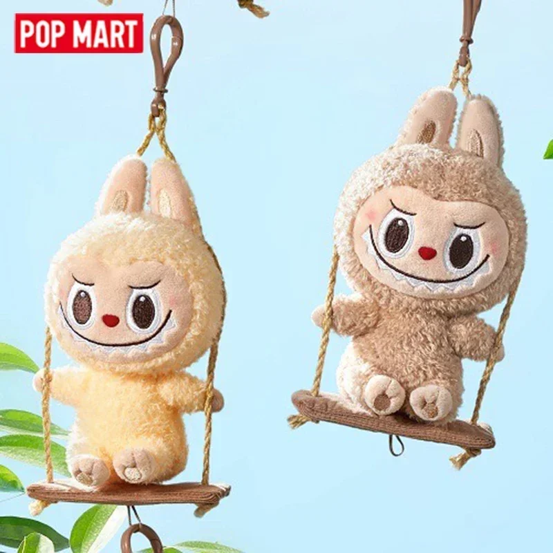 POP MART LABUBU THE MONSTERS Серия Wood Workshop: Подвеска-брелок Swing, Слепая коробка, Загадочная коробка, Игрушки, Куклы, Аниме-фигурки (art.: 3920da2dbcdea) - 3920da2dbcdea
