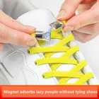 Новые обновленные магнитные шнурки, эластичные шнурки без завязывания, шнурки для обуви, ленивые шнурки для обуви, один размер, подходит для всех детей и взрослых