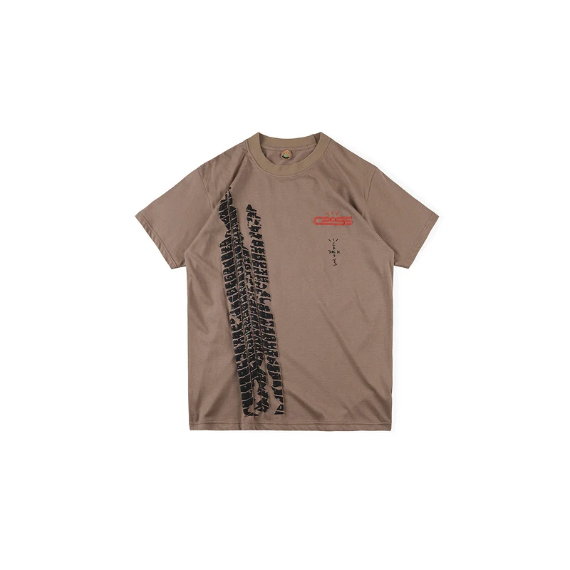 

2021 New Fashion Travis Scott Cactus Jack RACETRACK Tshirt Men's T Shirt Tops Harajuku Anime Cool Men Hip Hop T-shirt Women Tee