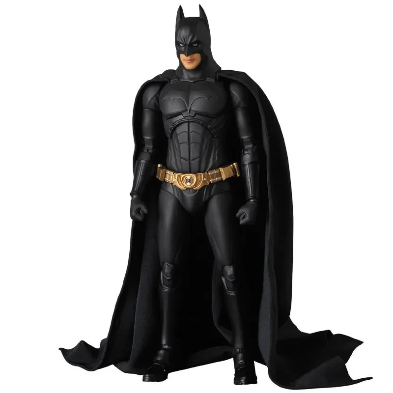 Фото MAFEX 056 049 BATMAN Лига Справедливости Бэтмен Фигурка 16 см Модель Кукла Игрушки Модель Гаражный Комплект №2