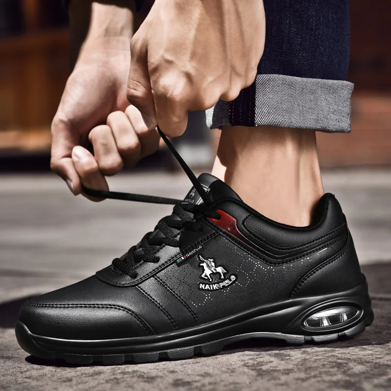 

New Style Men Running Shoes Comfortable Low Top Sneakers Shock-Absorbant Jogging Shoes Non Slip Wear-Resisting Walking Sneakers