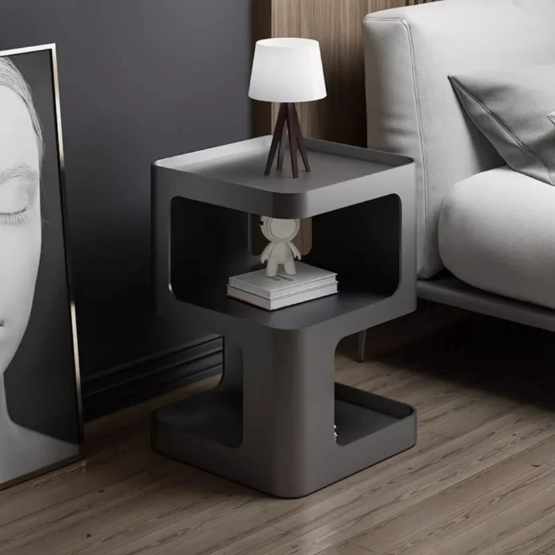 Металлический минималистичный ночной столик дешевые черные роскошные