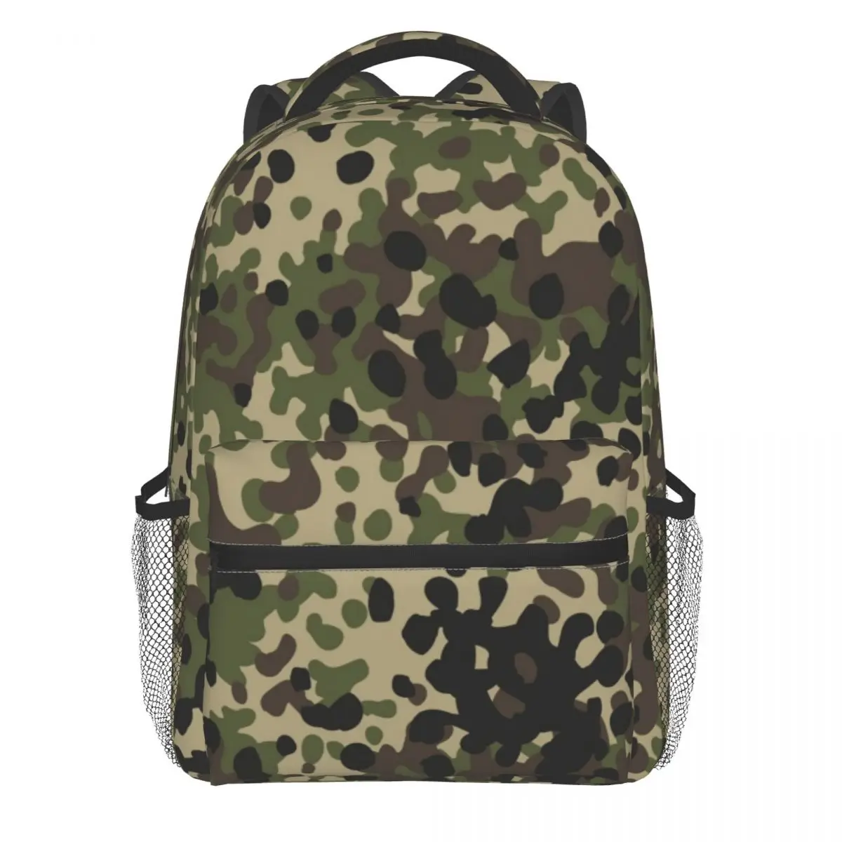 Flecktarn Camouflage Military Workout Backpacks Teen Breatha