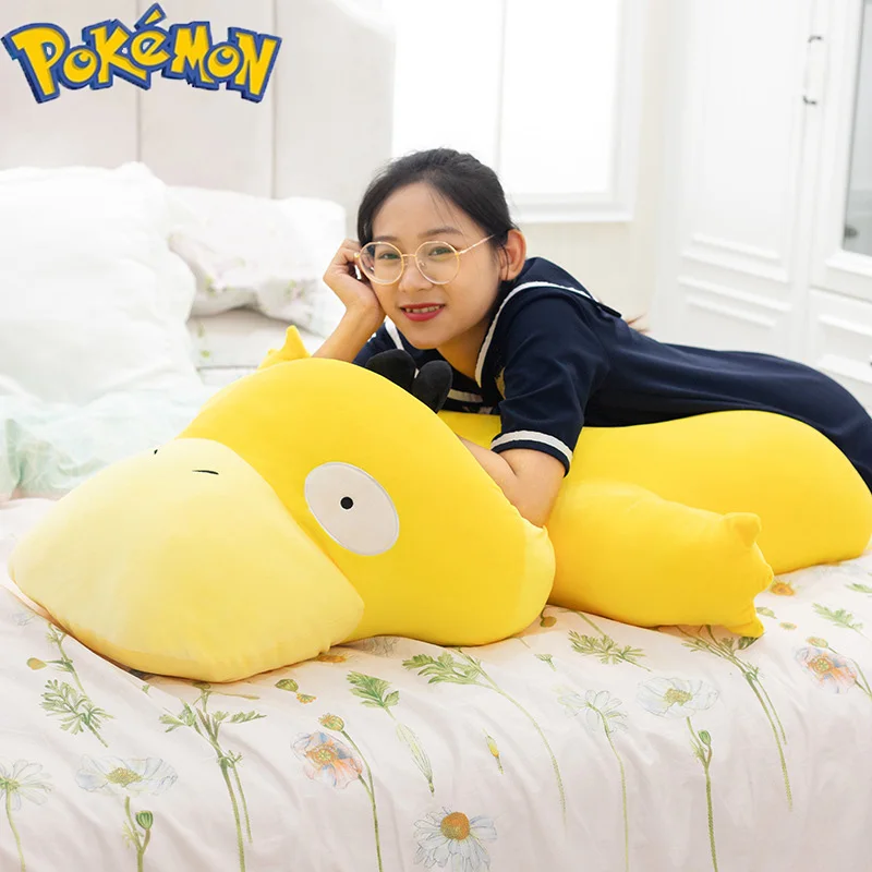 Игрушка в виде покемона из аниме игрушка подушка Psyduck милая плюшевая утка для