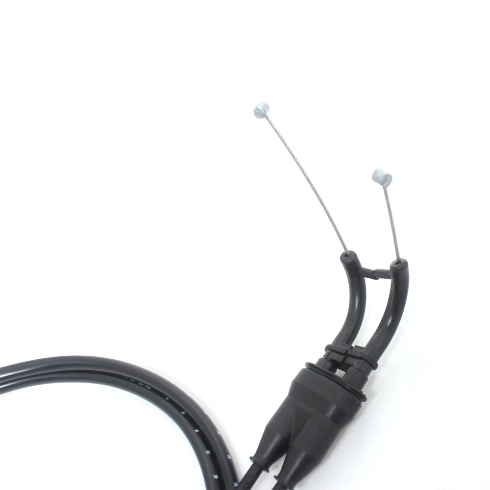 Для мотоциклов Yamaha TTR250, TT350, XT250, XT350, TW200 Trailway 1984-2006: Тросы газа, стальные провода, тросы акселератора (art.: 3920dca463c35) - 3920dca463c35