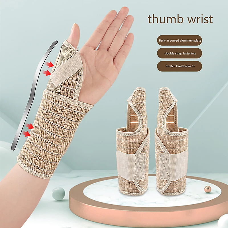 Фиксирующий кронштейн для запястья большого пальца при артрите дышащие накладки на запястье защита для большого пальца защита для правой и левой руки фитнес