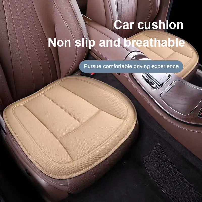

Car front seat cushion general car seat cover breathable PU leather cushion car seat four seasons non-slip mat