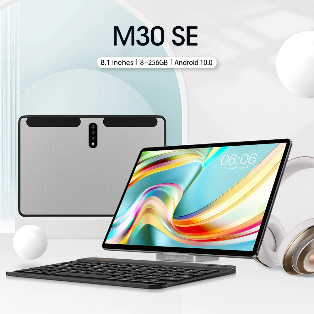 

Global Version M30SE Tablet 8.1inch Camera 8GB 256GB 4G Tablets 10 Core Android 10 6000mAh With Pen Tablet