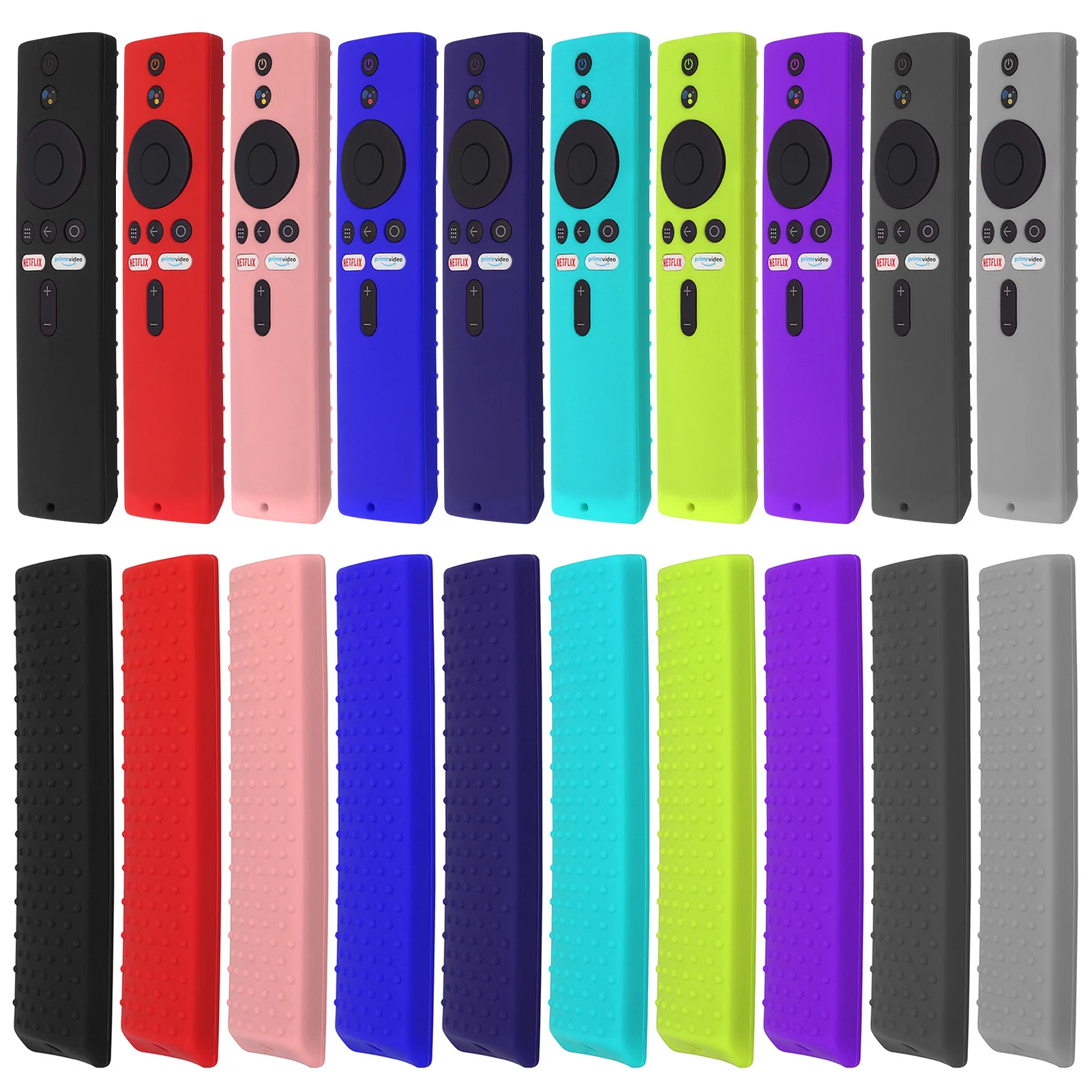 

1 шт. силиконовый чехол для пульта дистанционного управления для MI Box S Противоскользящий ударопрочный защитный чехол для xiao mi Box S 4K Mi Set-top Box