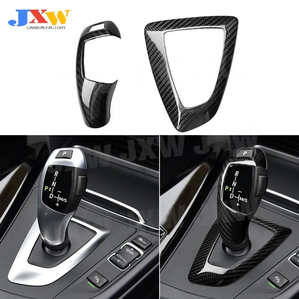 Для 1 2 3 4 серии накладка на ручку переключения передач из углеродного волокна для