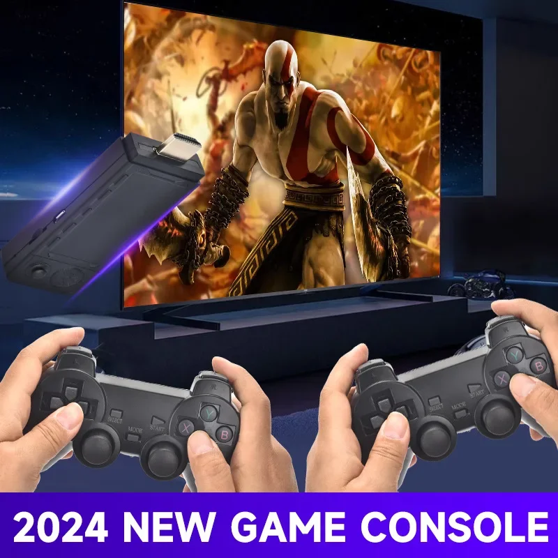 X9 Ретро 4K Game Stick TV HD игровая консоль 905X3 чип 256G 42000 игр для PS1/PSP/SFC/N64 двойной