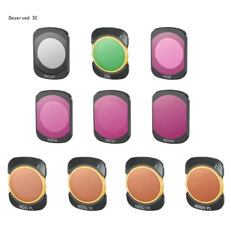 Фильтры для объектива Pocket 3 MCUV CPL ND8 ND16 ND32 ND64