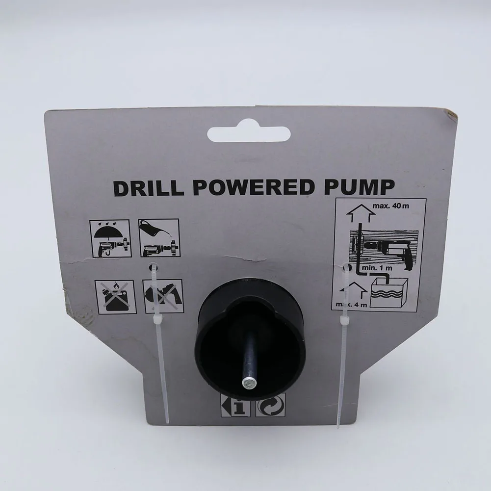 Электрический дрель насос ручной самовсасывающий для перекачки жидкостей пруда