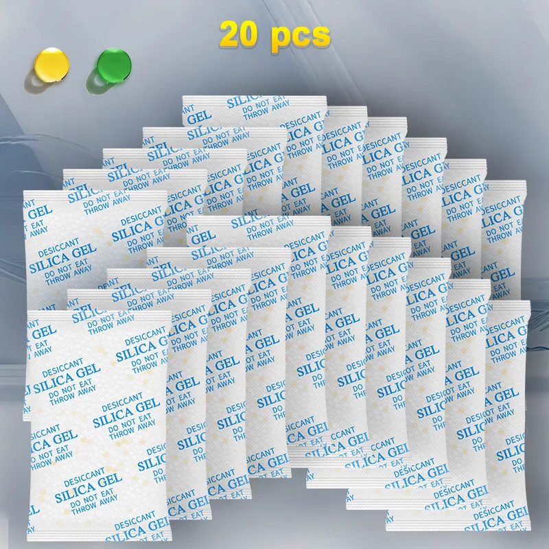 

Смешанный оранжевый пищевой осушитель силикагелем 20г