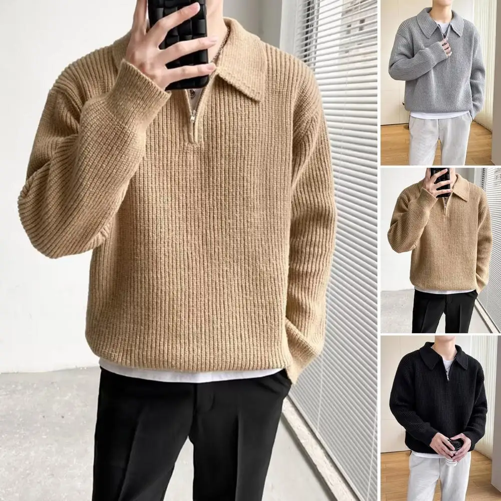 

Chic Sweater Pullover Mid Length Winter Sweater Casual Spring Sweater