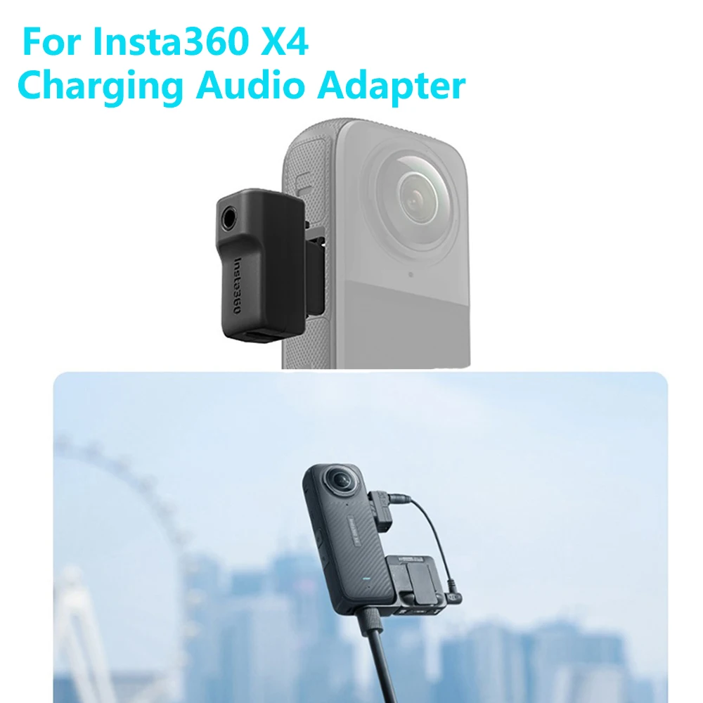 Адаптер микрофонный для Insta360 X4 Mic
