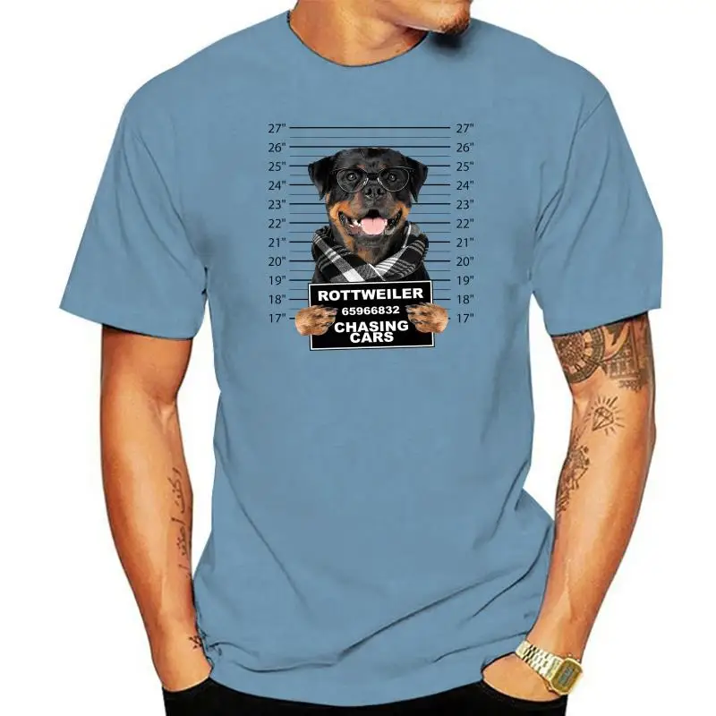 

2022 Cool Rottweiler Mug Shot Size Youth Small to 6 X Large T Shirt Pick Your Size Tee