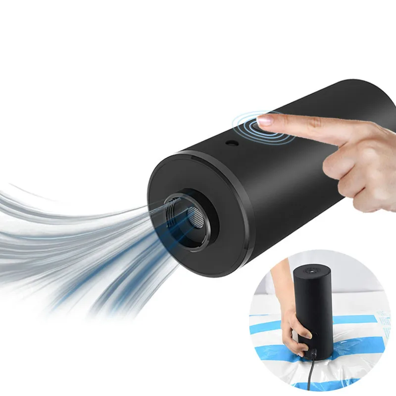 

Electric Vacuum Storage Pump for Travelling Home Clothes Blankets Portable Hand Sous Vide Food Saver Vacuum Bags Sealer Machine