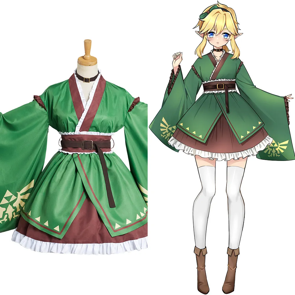 

Breath of the Wild Link Cosplay Costume Outfits Halloween Carnival Suit