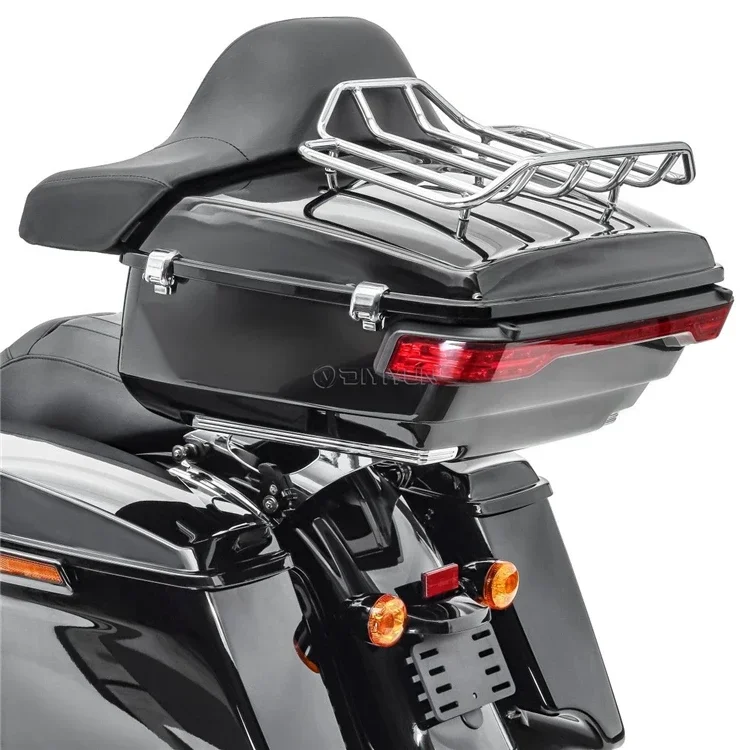 Верхний чехол для мотоциклов хвостовая коробка комплект багажника Harley Touring Road King