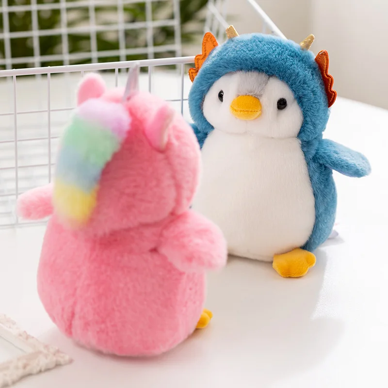 

20cm Cartoon Cute Colorful Penguin Plush Toy Lovely Animal Doll Stuffed Super Soft High Quality Best Present For Child Girl Gift