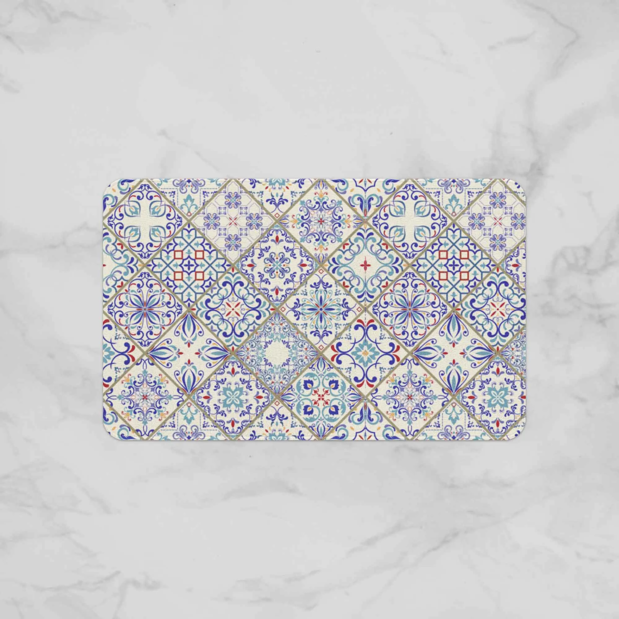 

BESTPRO Flannel Soft Floor Mat Carpet Water Absorbing Kitchen Carpet Non-slip Entrance Door Mat for Living Room Bedroom Kitchen