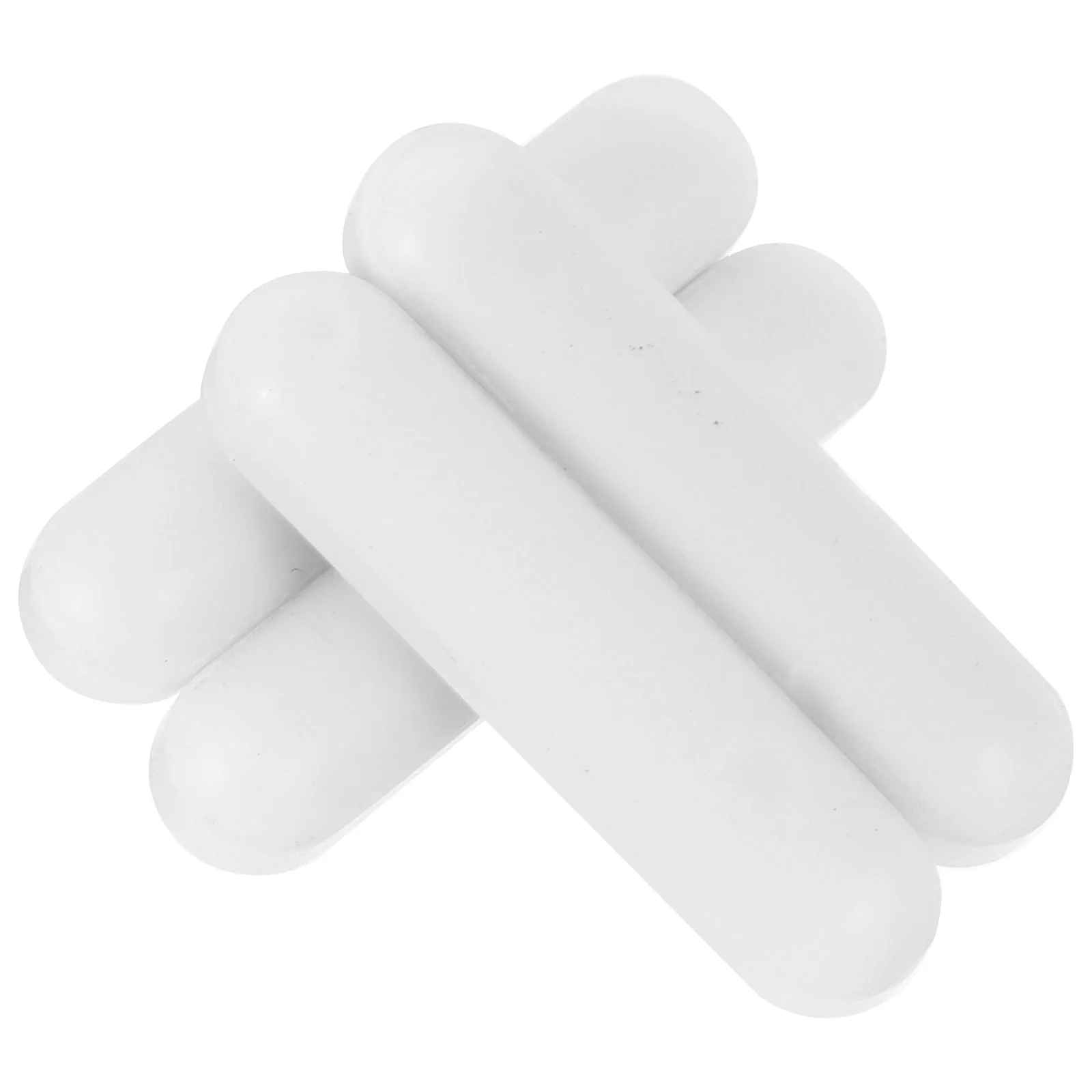 

4 Pcs Laboratory Hot Plate Cylindrical Stir Bar Magnetic Blender Stirrer Mixer Ptfe Stirrers