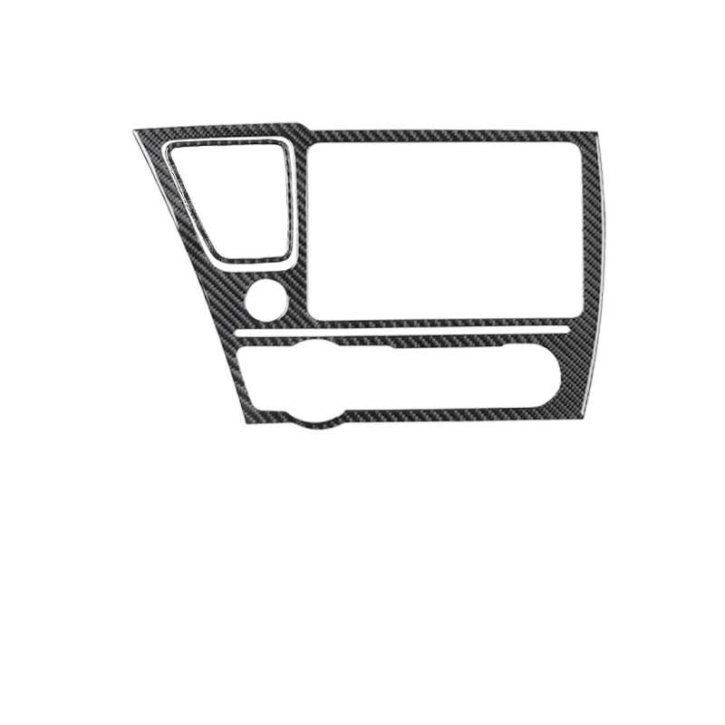 

Pegatinas de fibra de carbono para coche, salida de aire Central, elevador de ventana, para Honda Civic 9 Coupe Sedan 2014-2015