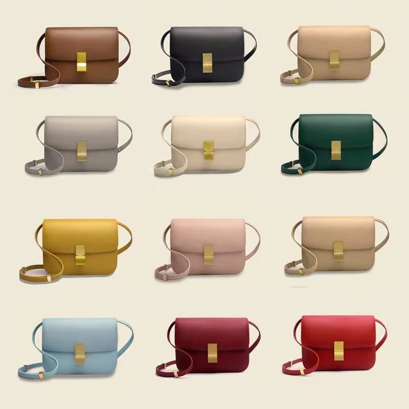 

Luxury Brand Women's Handbag Vintage Shoulder Bag Fashion High Quality Classic Leather Messenger Bag Flip Portable Handbag