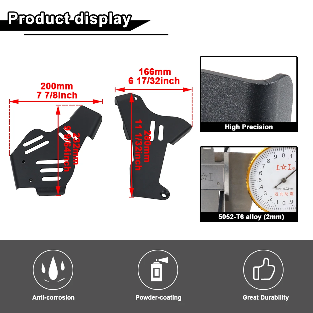 Мотоциклетные аксессуары подходят для Suzuki DR650 1996-2022 DR 650 защитная рамка крышка