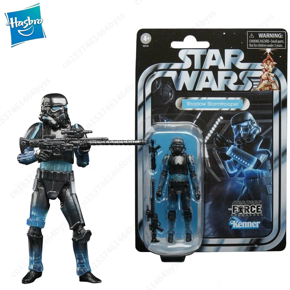 

In Stock Hasbro Star Wars Retro Tvc Shadow Stormtrooper 3.75 Action Figure Model Toy Collection Hobby Gift