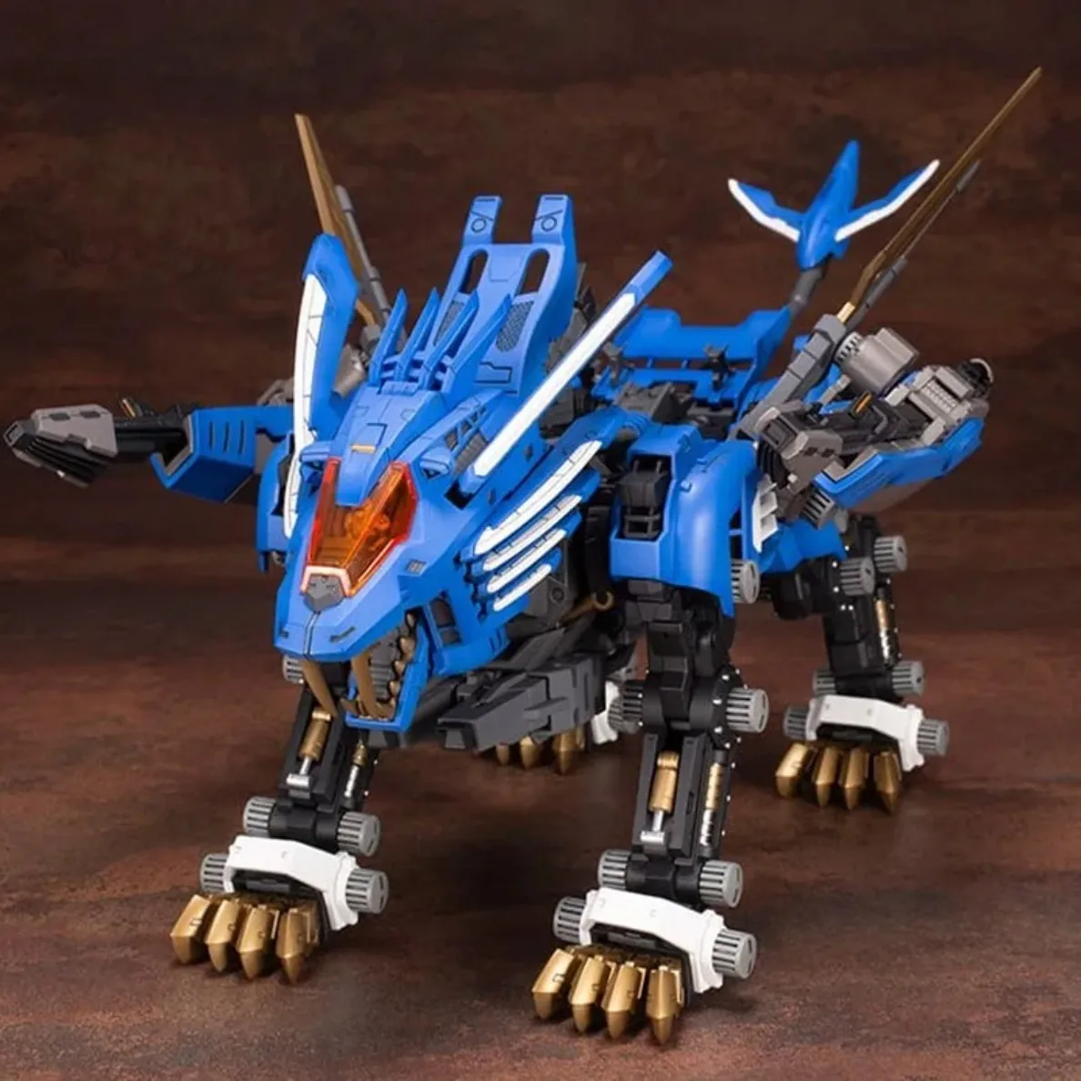 Фото Оригинальные фигурки Kotobukiya в наличии: HMM Zoids Wild 1/72 BLADE LIGER AB, коллекционные модели аниме-персонажей, игрушки, подарки. №5