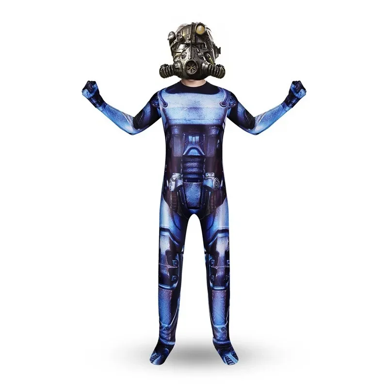 Детский костюм для косплея маска комбинезон