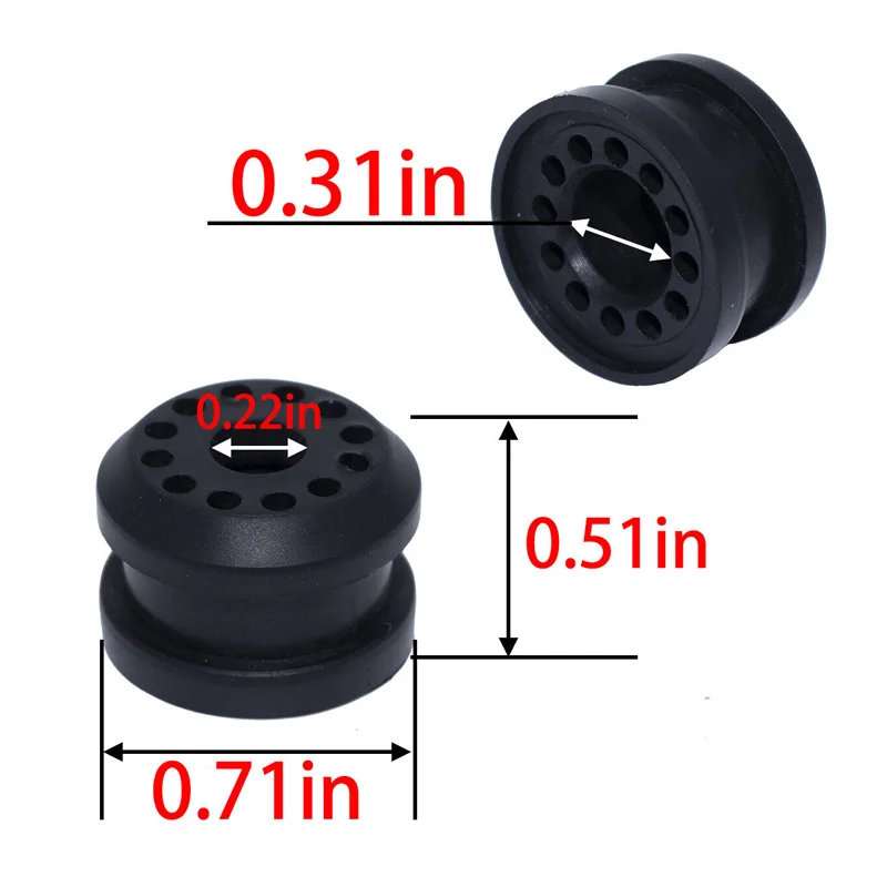 4 черных люверса 68078974 АА 68078975 AA для Dodge Ram 1500 2500 3500 раздаточная коробка рычаг