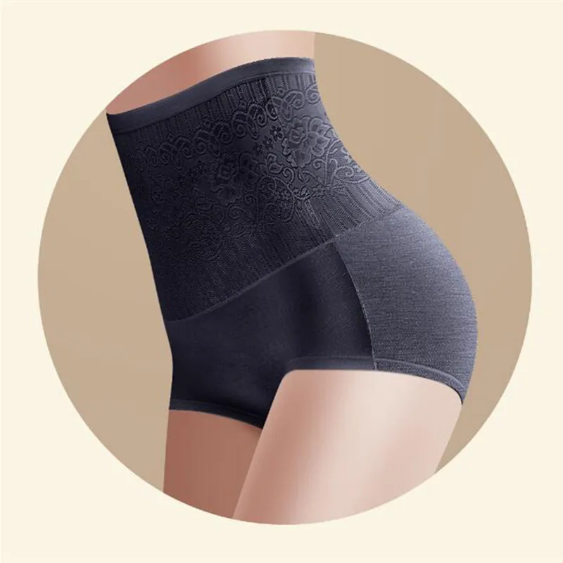 

Women's High Waist Body Shaper Panties Seamless Butt Tummy Belly Control Waist Slimming Pants Shapewear Girdle Thin Abdomen Hips