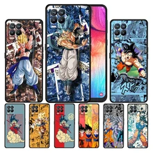 Anime Dragon Ball Z Goku For OPPO GT Master Find X5 X3 Realme 9 8 6 C3 C21Y Pro Lite A53S A5 A9 2020 Black Phone Case Cover Capa