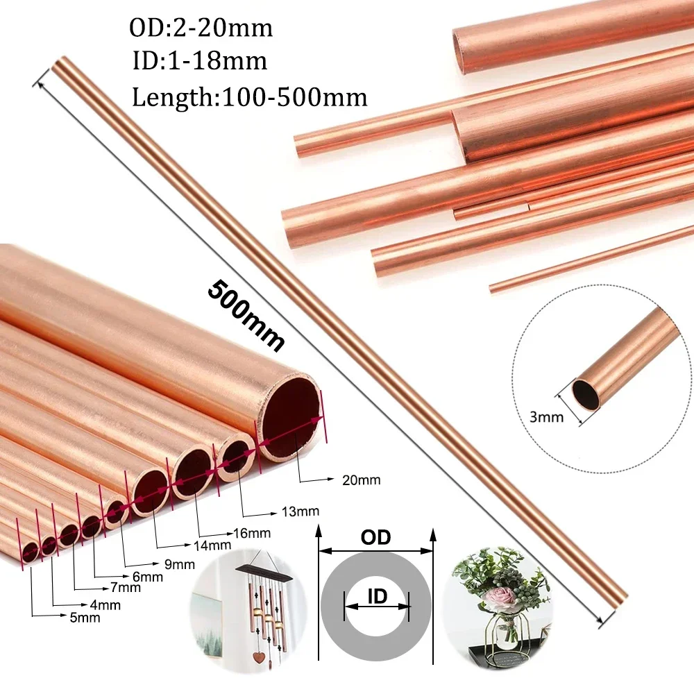 

Медная труба 100-500 мм