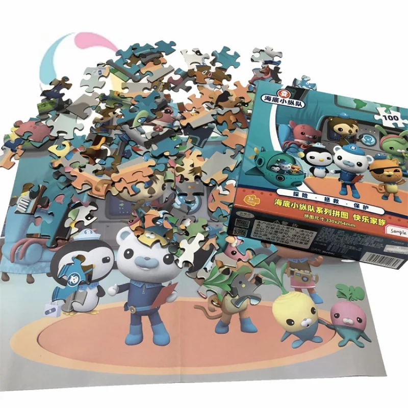 

Custom Printing Jigsaw Educational Toy Wooden Sliding Block puzzle