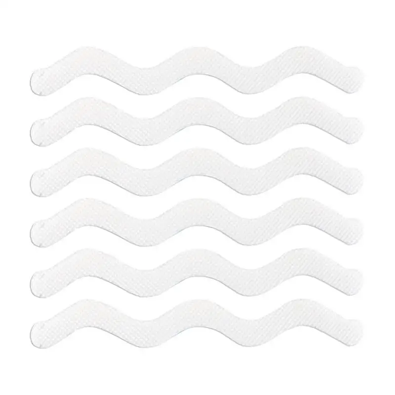 

Bathtub Non-Slip Stickers 6pcs Anti Slip Shower Treads Bath Safety Stickers Tape Waterproof Safety Strips Shower Stickers