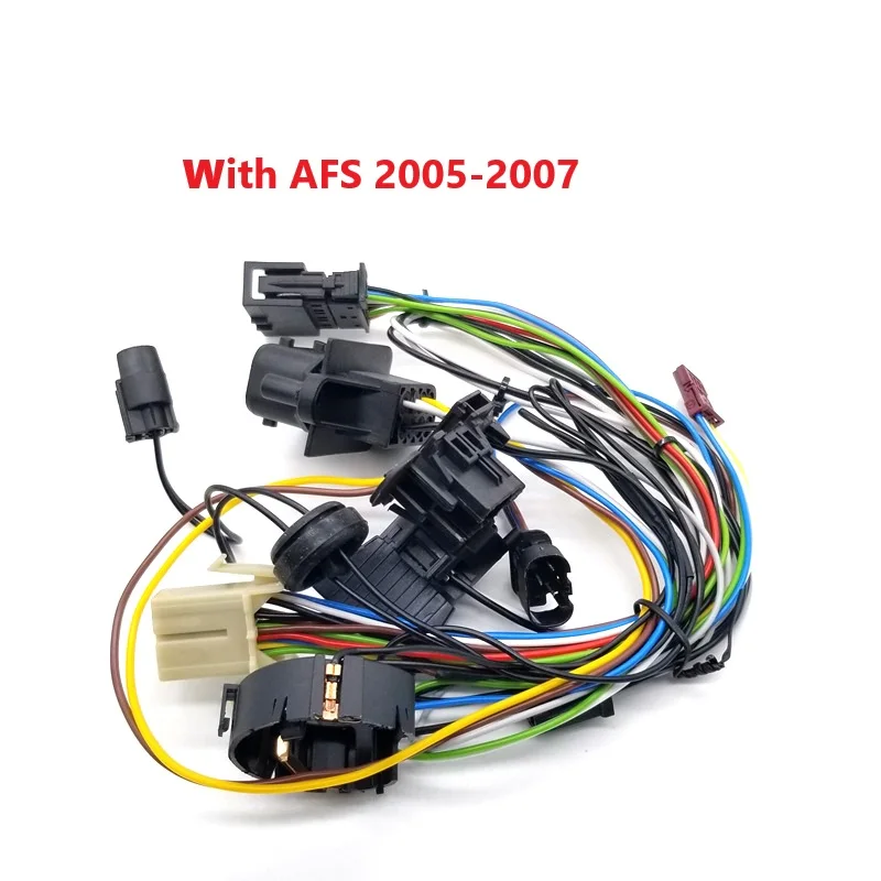 

Подходит для BMW 5 серий E60 E61 2003-2007, жгут проводов фар, внутренний жгут проводов фар, вилка без AFS и с AFS