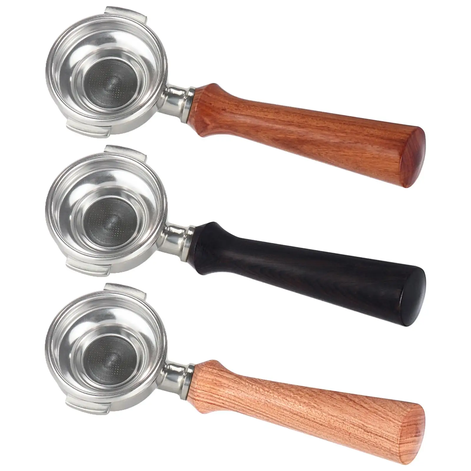 

51mm Coffee Bottomless Portafilter Dual Spouts Household Fine Filter Easy Clean for EC680/EC685 Barista Accessories Replacement