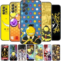 assassination classroom phone case hull for samsung galaxy a70 a50 a51 a71 a52 a40 a30 a31 a90 a20e 5g a20s black shell art cell