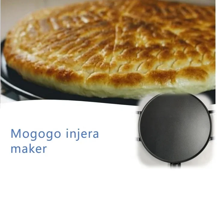 Электрическая сковорода Mogogo Injera Addis Mitad для домашнего использования, для приготовления инжеры, блинов, тортильи, чапати, пиццы, питы, гриля. (art.: 3920dc02ed35e) - 3920dc02ed35e