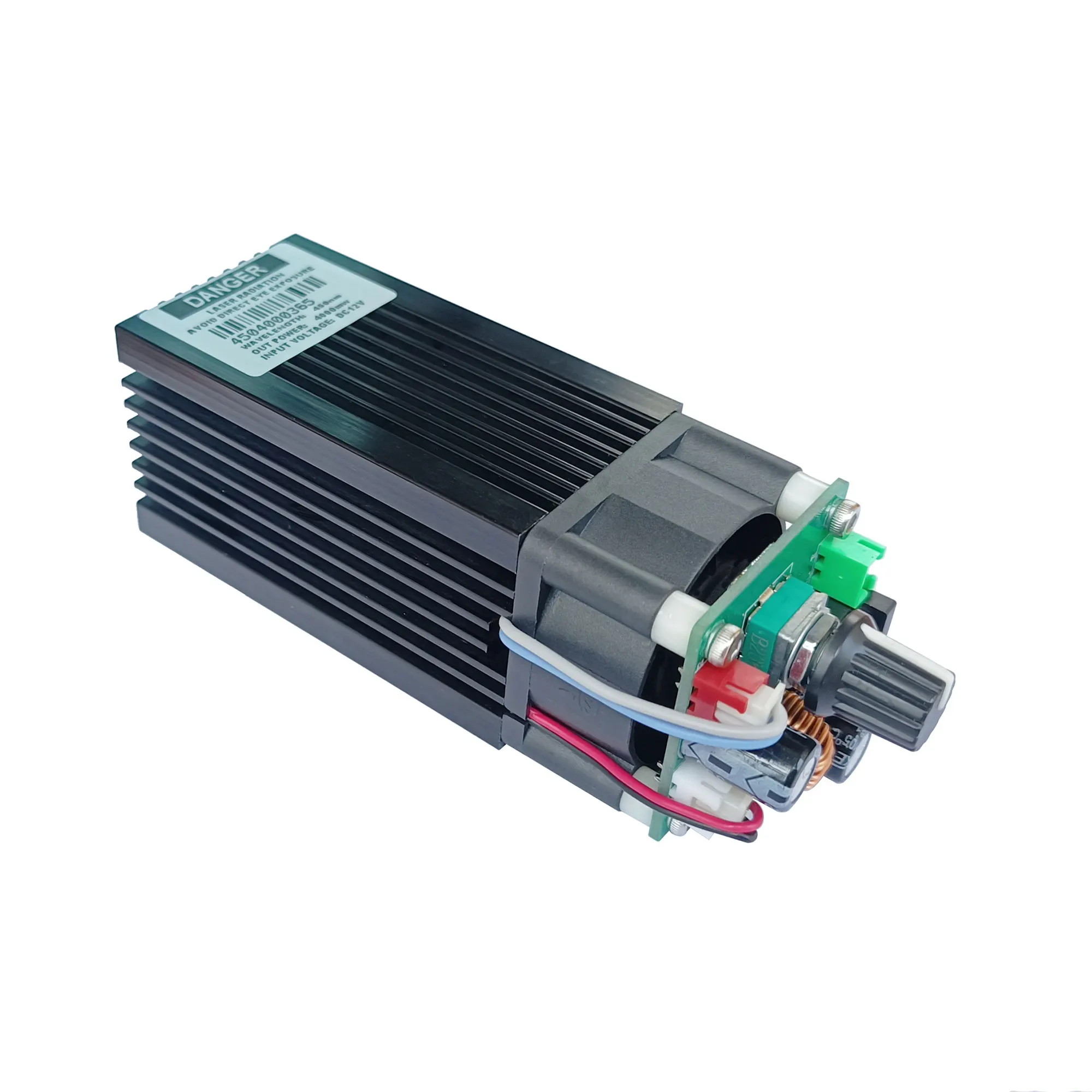 Ручная регулировка мощный Фокусируемый синий лазерный модуль 4000 нм МВт с ручкой