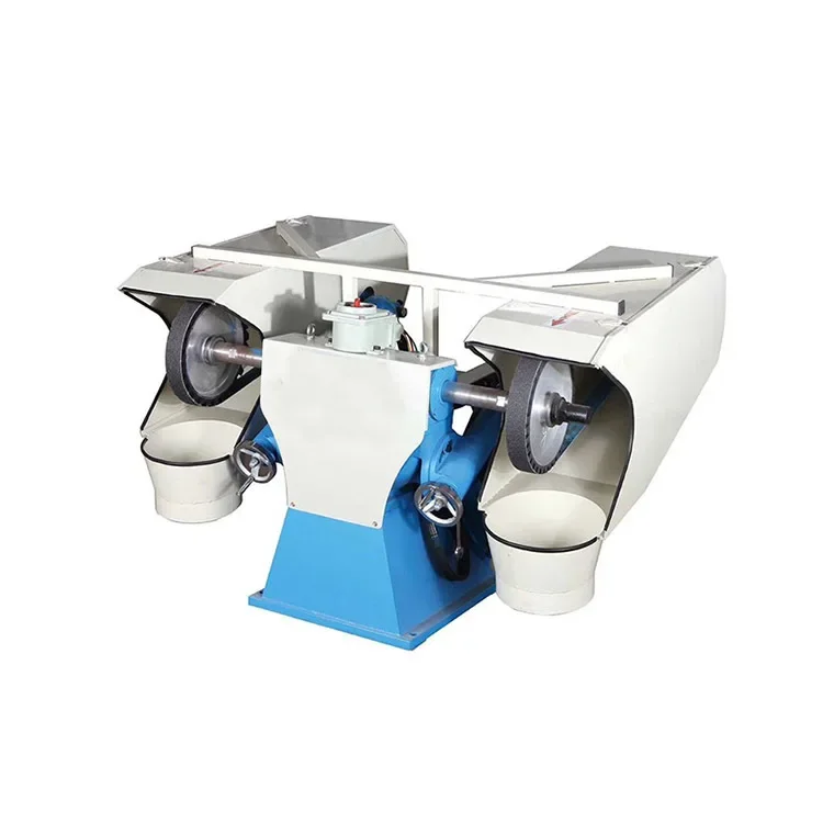 Вертикальная абразивная машина с двойной станцией 2100E стандартная плоская