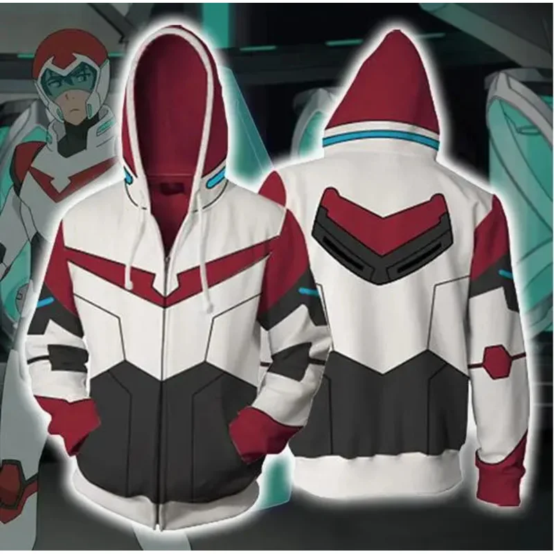 Voltron Legendary Defender Lance Косплей Костюм Капюшон Куртка Для Хэллоуина Костюмы Мужчины